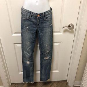 Earnest Sewn Harlan Straight Skinny Jean Denim 24